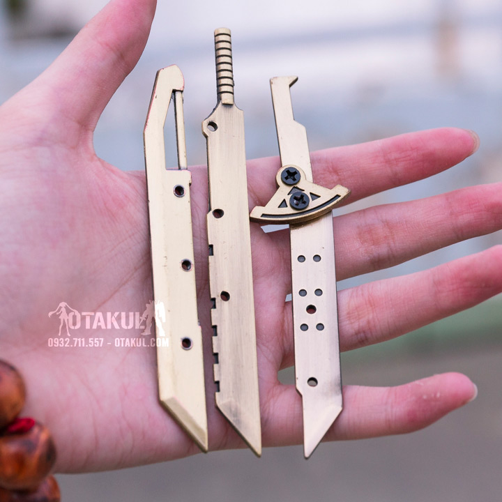 Bộ Kiếm Buster Sword 7 Kiếm - Final Fantasy VII - Vàng