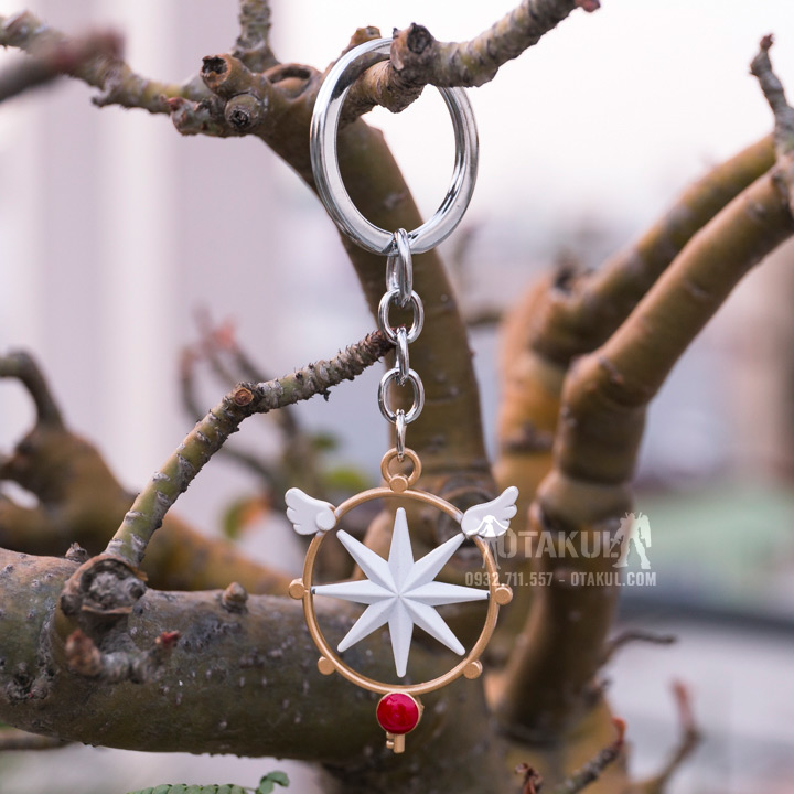 Móc Khóa Sakura Ngôi Sao  - Cardcaptor Sakura