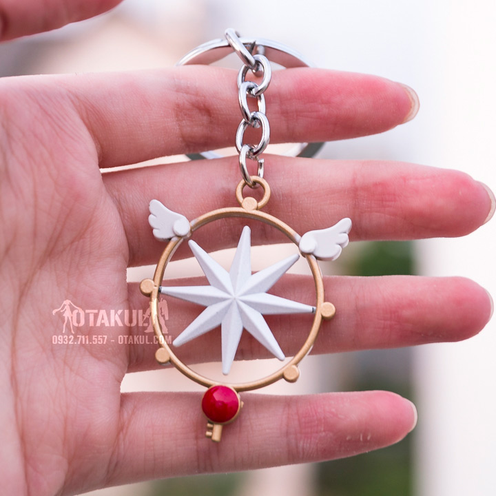 Móc Khóa Sakura Ngôi Sao  - Cardcaptor Sakura