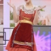 Dirndl - Trang Phục Nước Đức & Áo  - Mẫu Đỏ Kim Tuyến