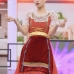 Dirndl - Trang Phục Nước Đức & Áo  - Mẫu Đỏ Kim Tuyến