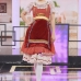 Dirndl - Trang Phục Nước Đức & Áo  - Mẫu Đỏ Kim Tuyến