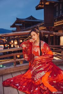 Hán Phục Uyển Nương Có Khoác In Nhủ