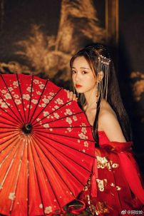 Hán Phục Uyển Nương Có Khoác In Nhủ