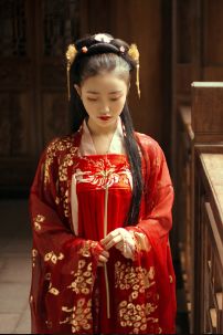 Hán Phục Uyển Nương Có Khoác In Nhủ