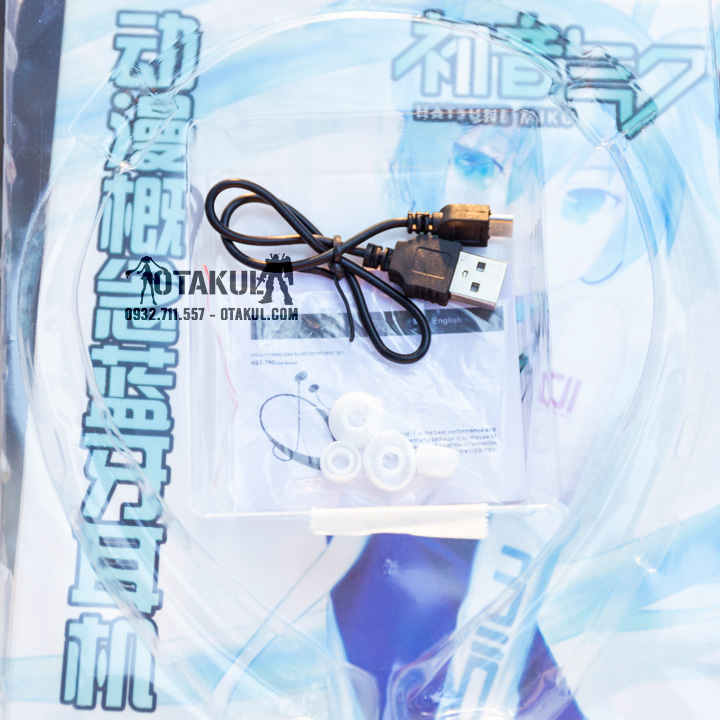 Tai Nghe Bluetooth - Trắng Vàng - Vocaloid