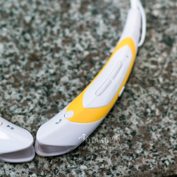 Tai Nghe Bluetooth - Trắng Vàng - Vocaloid