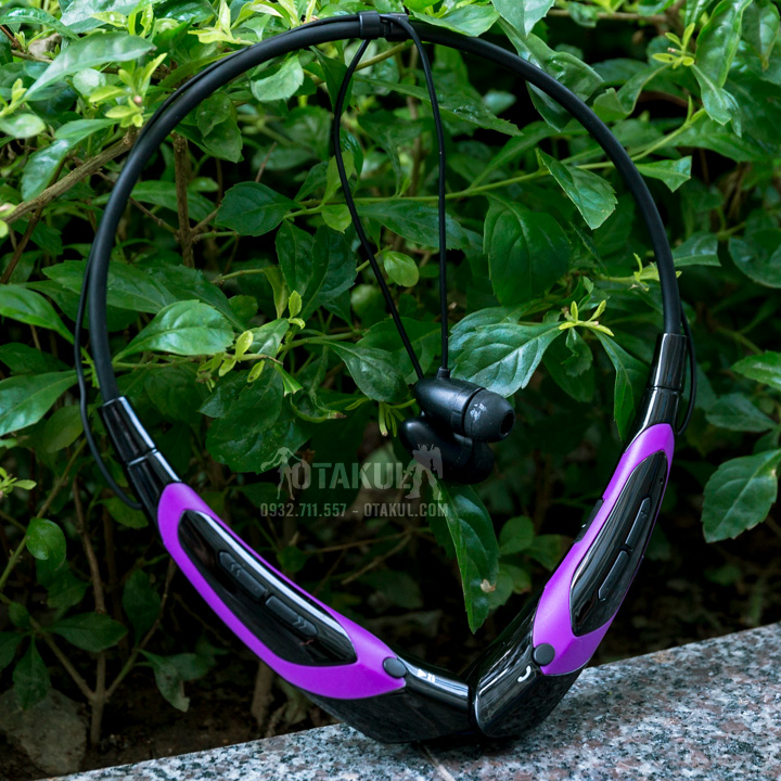 Tai Nghe Bluetooth - Đen Tím - Vocaloid