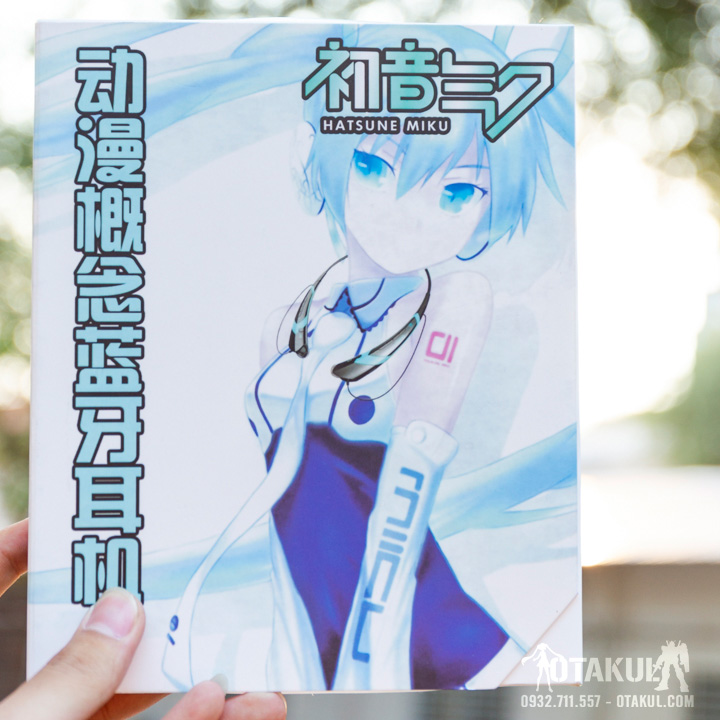 Tai Nghe Bluetooth - Trắng Tím - Vocaloid