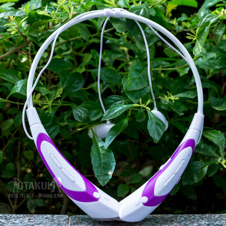 Tai Nghe Bluetooth - Trắng Tím - Vocaloid