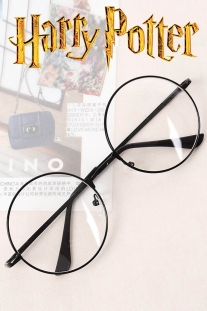 Mắt Kính Harry Potter Gọng Kim Loại Có Tròng