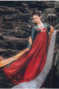 Hán Phục Chẩm Miên - Thêu Và In Nhủ