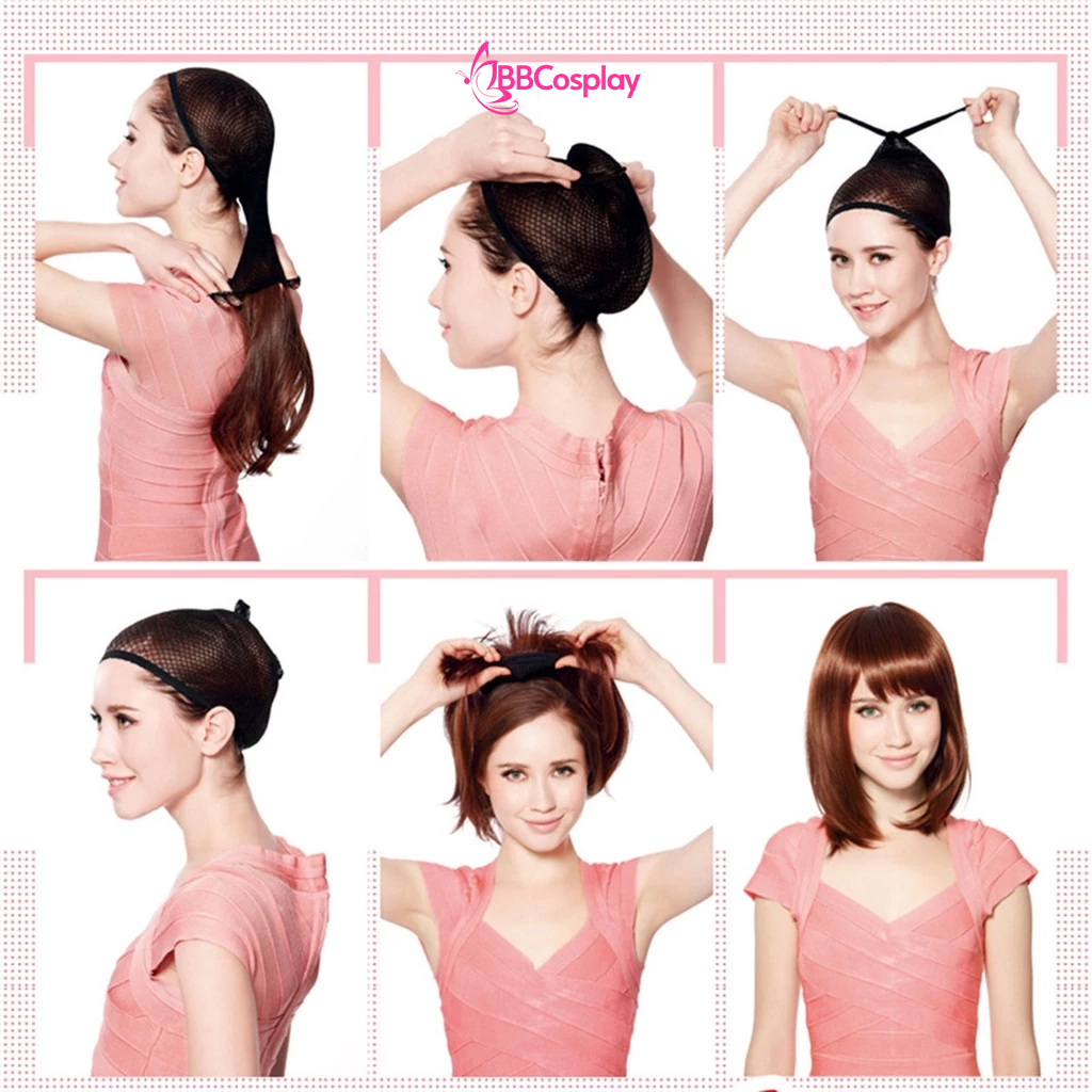 Lười Trùm Tóc Màu Da - Wigcap Màu Da