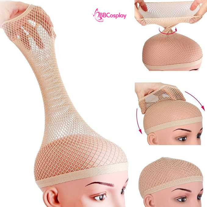 Lười Trùm Tóc Màu Da - Wigcap Màu Da