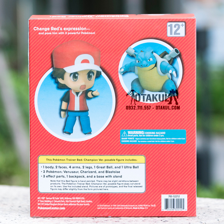 Mô Hình Nendoroid 425c Red - Pokémon (Blastoise)