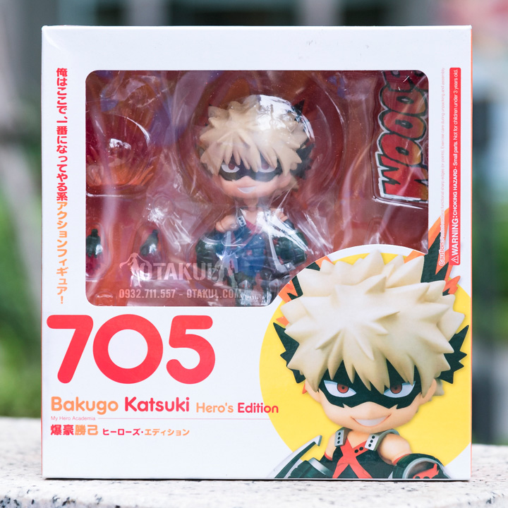Mô Hình Nendoroid 705 Katsuki Bakugo: Hero'S Edition - My Hero Academia