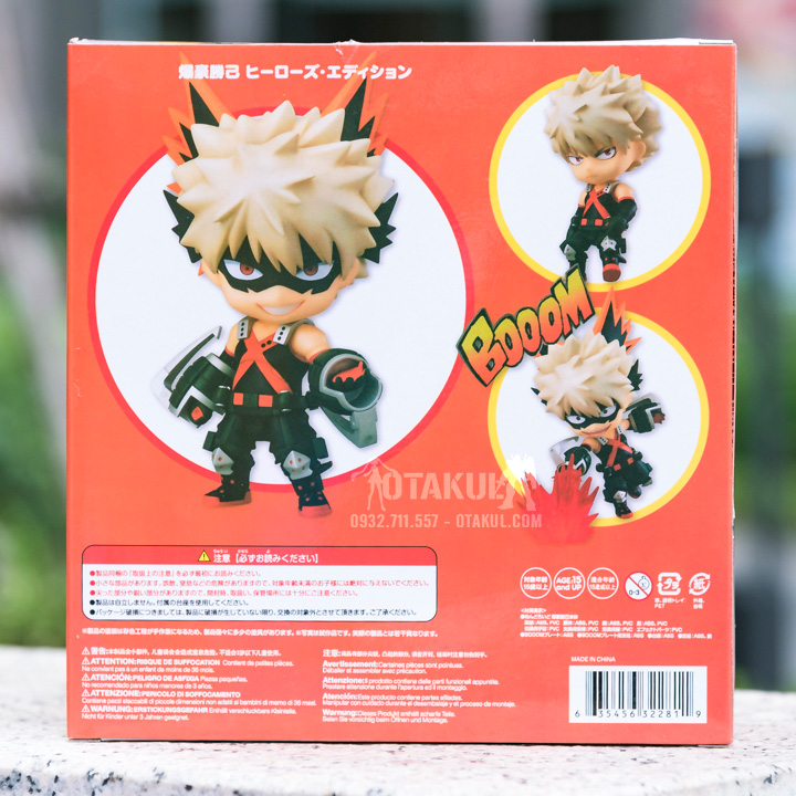 Mô Hình Nendoroid 705 Katsuki Bakugo: Hero'S Edition - My Hero Academia