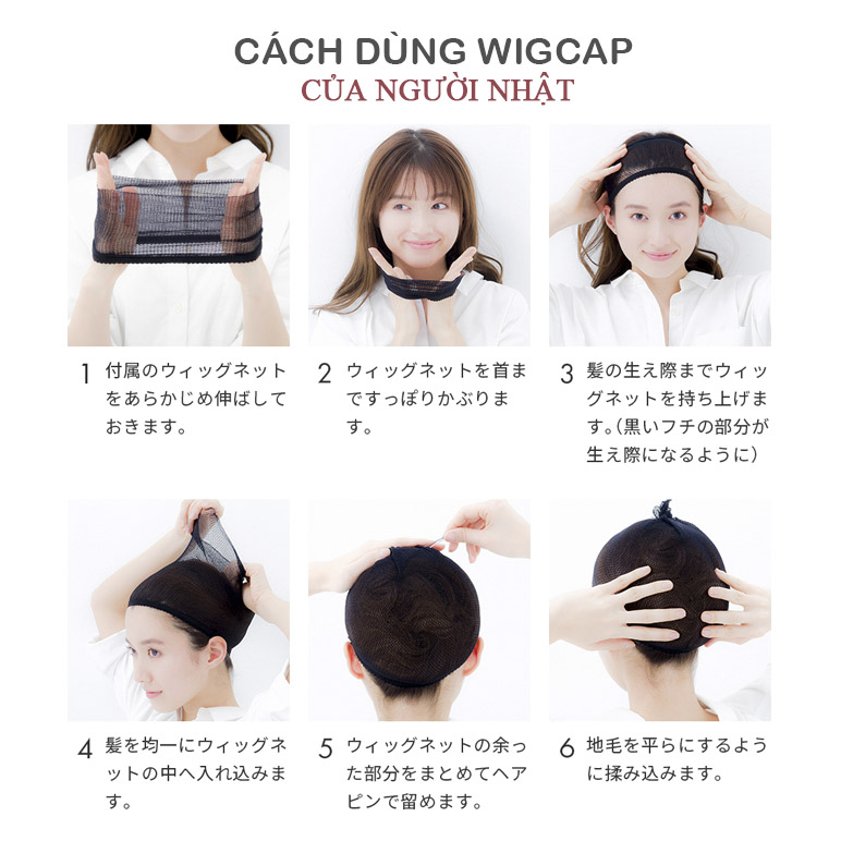 Wig Cap - Lưới Đội Tóc Giả