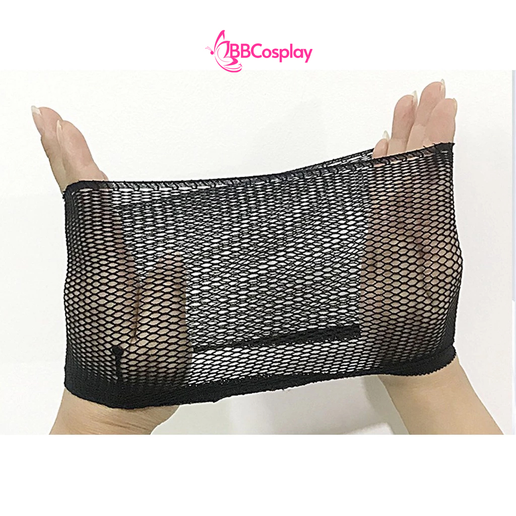Wig Cap - Lưới Đội Tóc Giả - Màu Đen