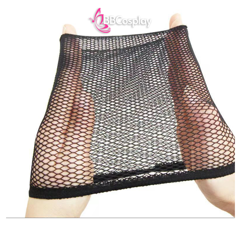 Wig Cap - Lưới Đội Tóc Giả - Màu Đen