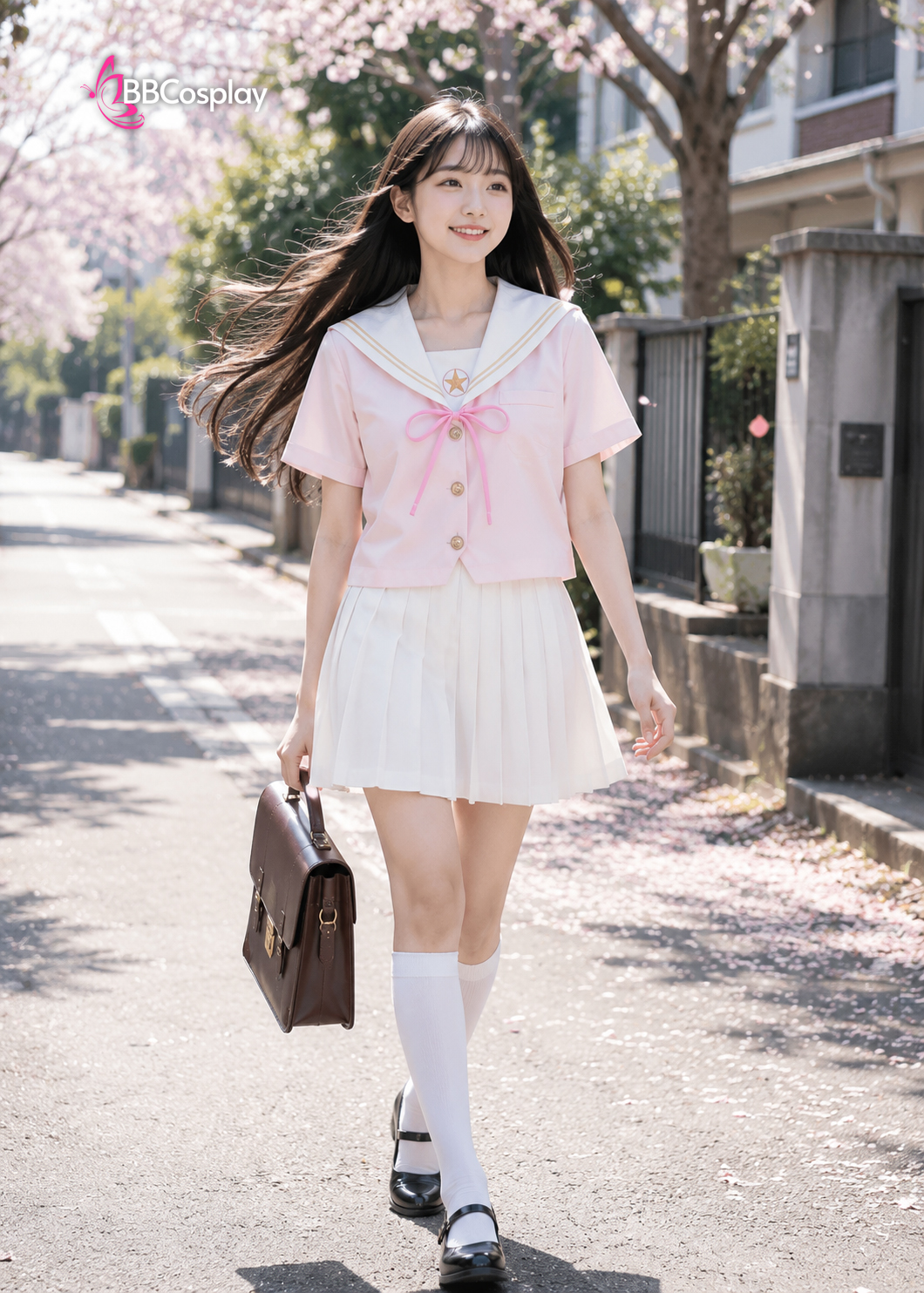 Đồng Phục Cosplay Nữ Sinh Sakura
