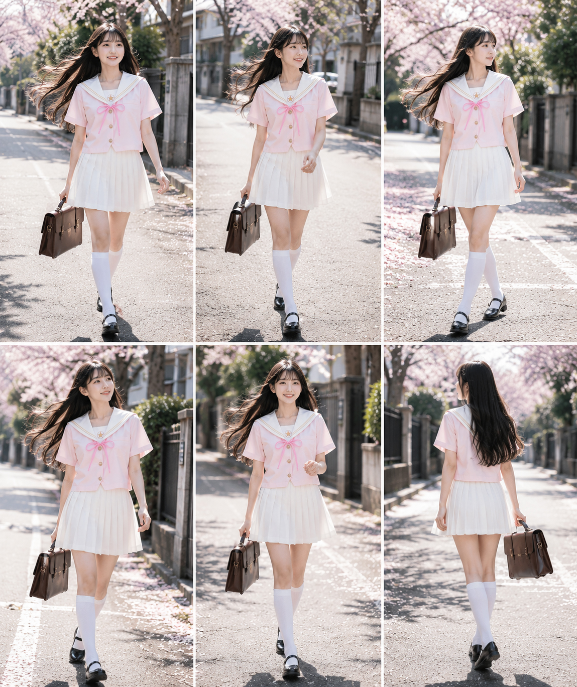 Đồng Phục Cosplay Nữ Sinh Sakura