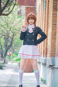 Bộ Váy Nữ Sinh Sakura - Clear Card