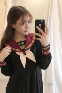 Đầm Nữ Sinh Đen 24