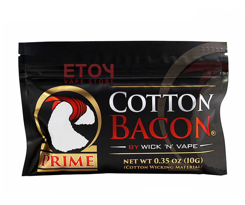 Bông Gòn Vape Bacon Prime - Cotton Cao Cấp