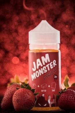 Tinh Dầu Dâu - Jam Monster Strawberry - 100ml