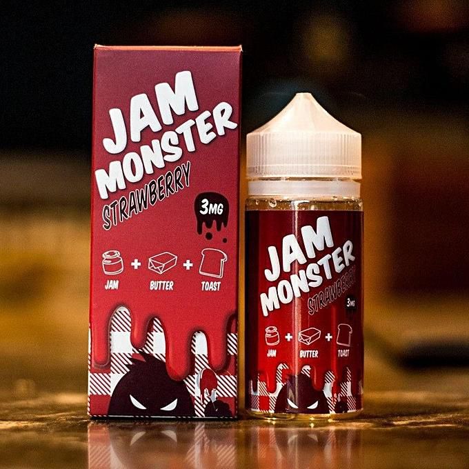 Tinh Dầu Dâu - Jam Monster Strawberry - 100ml