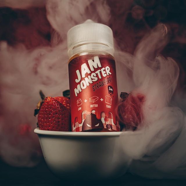 Tinh Dầu Dâu - Jam Monster Strawberry - 100ml