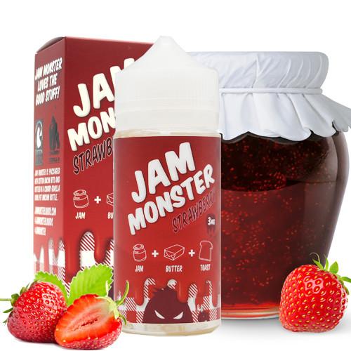 Tinh Dầu Dâu - Jam Monster Strawberry - 100ml