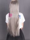 Tóc Giả Xám Khói Thẳng Mái Xéo 60Cm