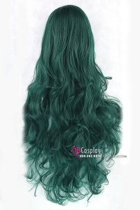 Tóc Xanh Rêu Xoăn Gợn Sóng 60Cm