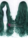 Tóc Xanh Rêu Xoăn Gợn Sóng 60Cm