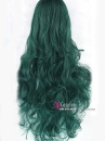 Tóc Xanh Rêu Xoăn Gợn Sóng 60Cm