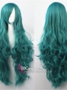 Tóc Xanh Rêu Xoăn Gợn Sóng 60Cm