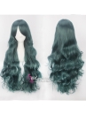 Tóc Xanh Rêu Xoăn Gợn Sóng 60Cm