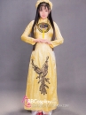 Áo Dài Vàng Long Phụng