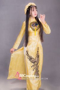 Áo Dài Vàng Long Phụng