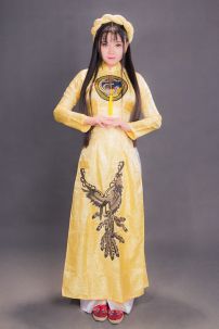 Áo Dài Vàng Long Phụng