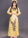 Áo Dài Vàng Long Phụng
