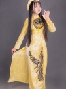 Áo Dài Vàng Long Phụng
