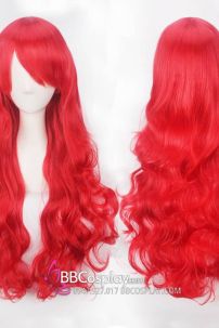 Tóc Giả Đỏ Xoăn Tóc Giả Ariel Nàng Tiên Cá