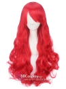 Tóc Giả Đỏ Xoăn Tóc Giả Ariel Nàng Tiên Cá
