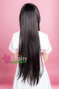 Tóc Giả Đen 60Cm