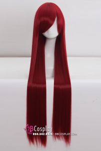 Tóc Giả Dài Đỏ Rượu