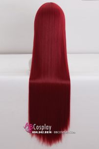 Tóc Giả Dài Đỏ Rượu