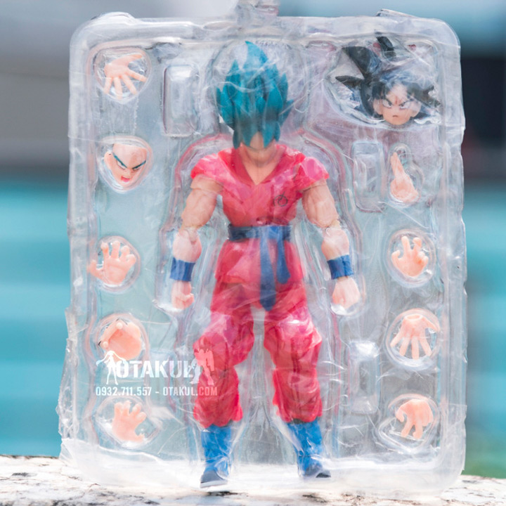 Mô Hình SHFiguarts SonGoku - Dragon Ball Z (Super Saiyan Blue God)